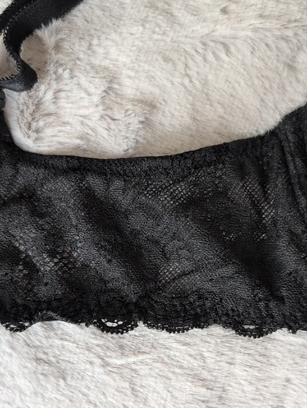 Victoria's Secret Dreams Angels Black Lace Push-Up Bra - Picture 10 of 16